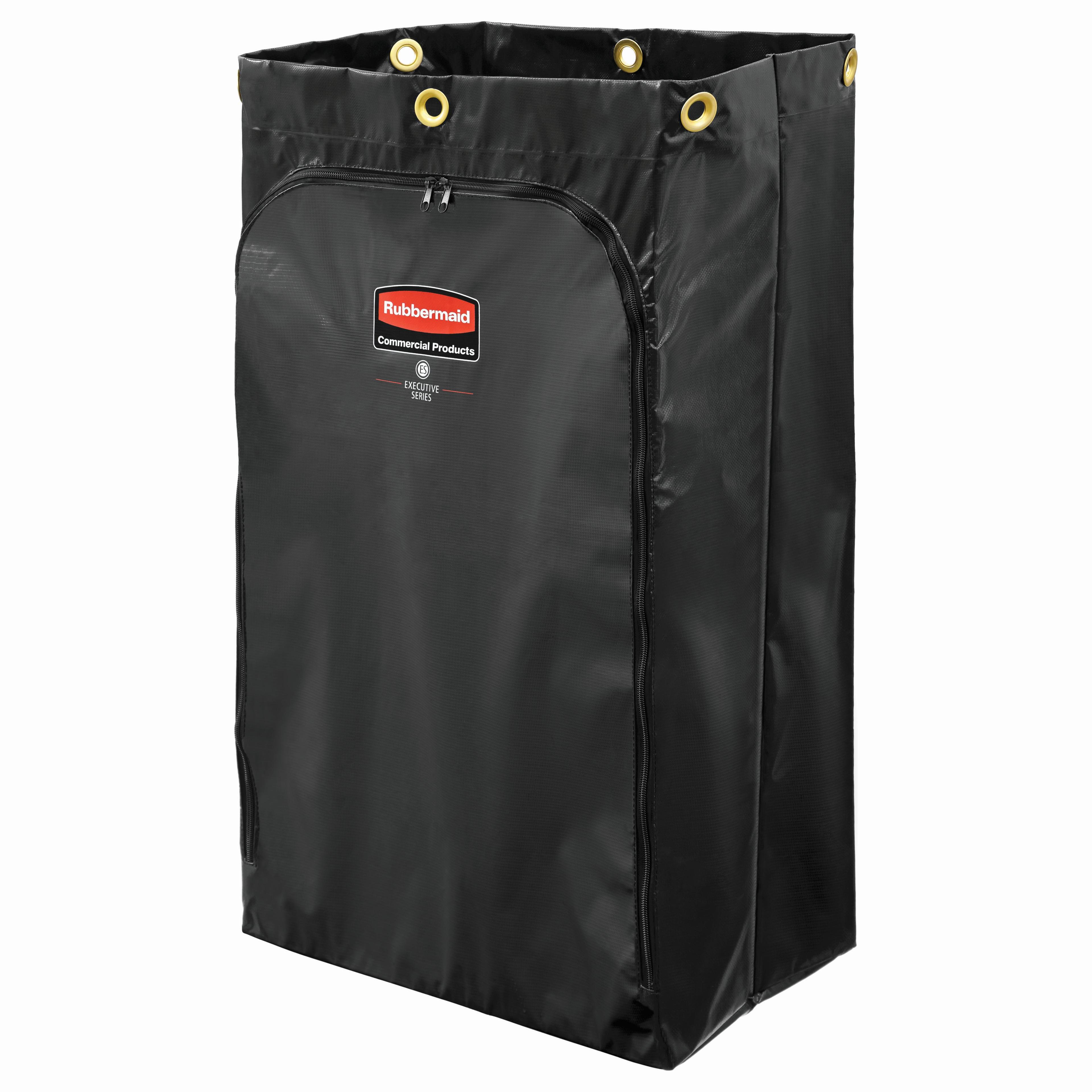 Cleaning Cart Bag Black Vinyl 24 Gallon Executive 1/Each