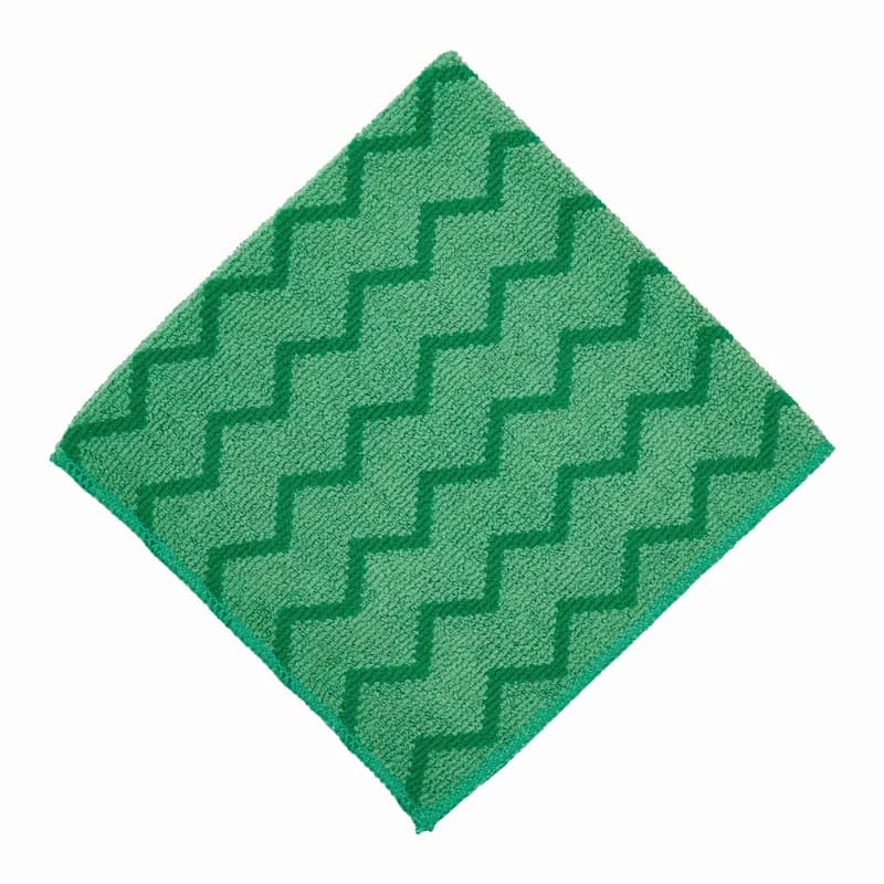 Hygen™ All Purpose Cleaning Cloth 16X16 IN Microfiber Green 1/Each