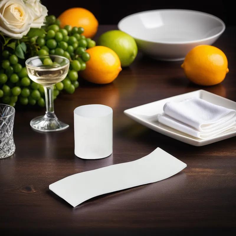 Napkin Bands 1.5X4.25 IN White Paper 8/Case