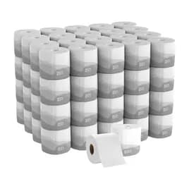 Pacific Blue Toilet Paper & Tissue Roll 4X3.8 IN 1PLY White Embossed Standard EPA Indicator 80/Case