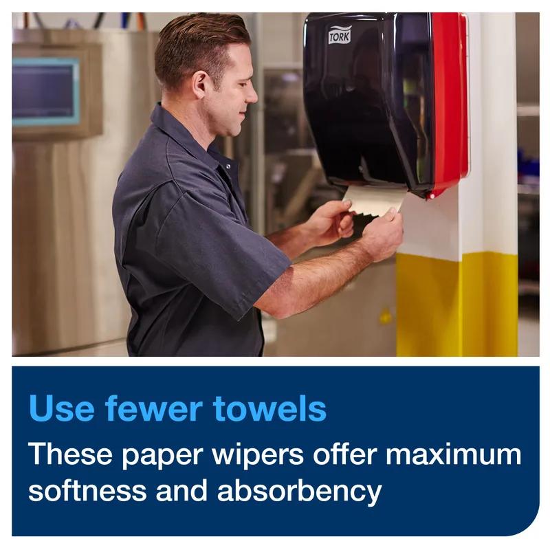 Tork Basic Roll Paper Wiper W6 7.6811IN X1150FT Kraft Refill Basic 9.055IN Roll 1.457IN Core Diameter 4 Rolls/Case