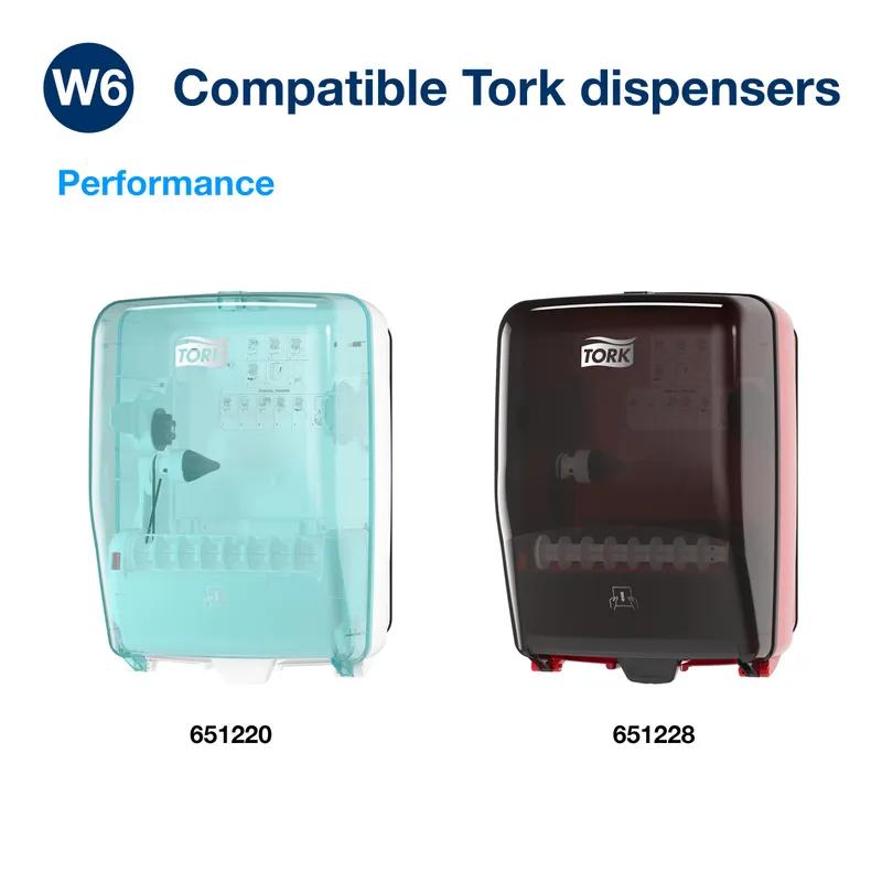 Tork Basic Roll Paper Wiper W6 7.6811IN X1150FT Kraft Refill Basic 9.055IN Roll 1.457IN Core Diameter 4 Rolls/Case