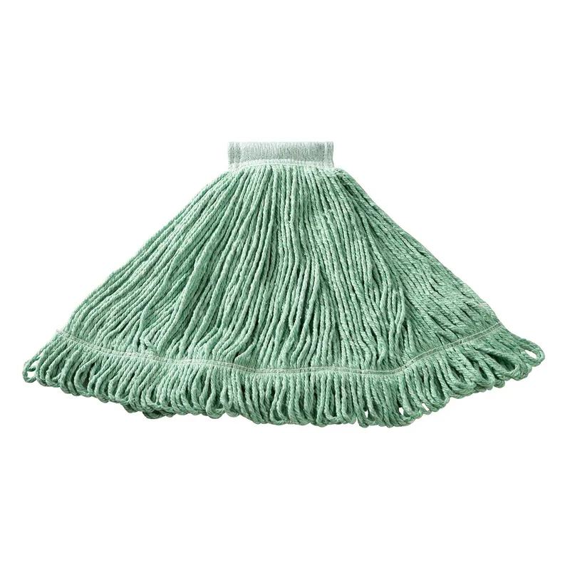 Super Stitch® Mop Large (LG) 24 OZ Green Cotton Synthetic Blend Loop End 5IN Headband 1/Each