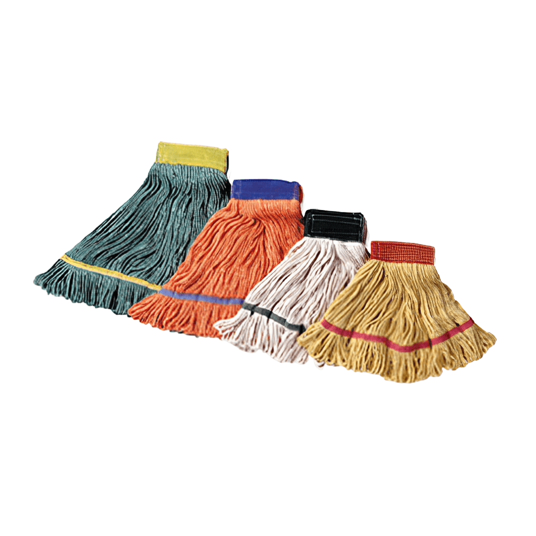 Mop #24 Orange Synthetic Fiber Loop End 1/Each