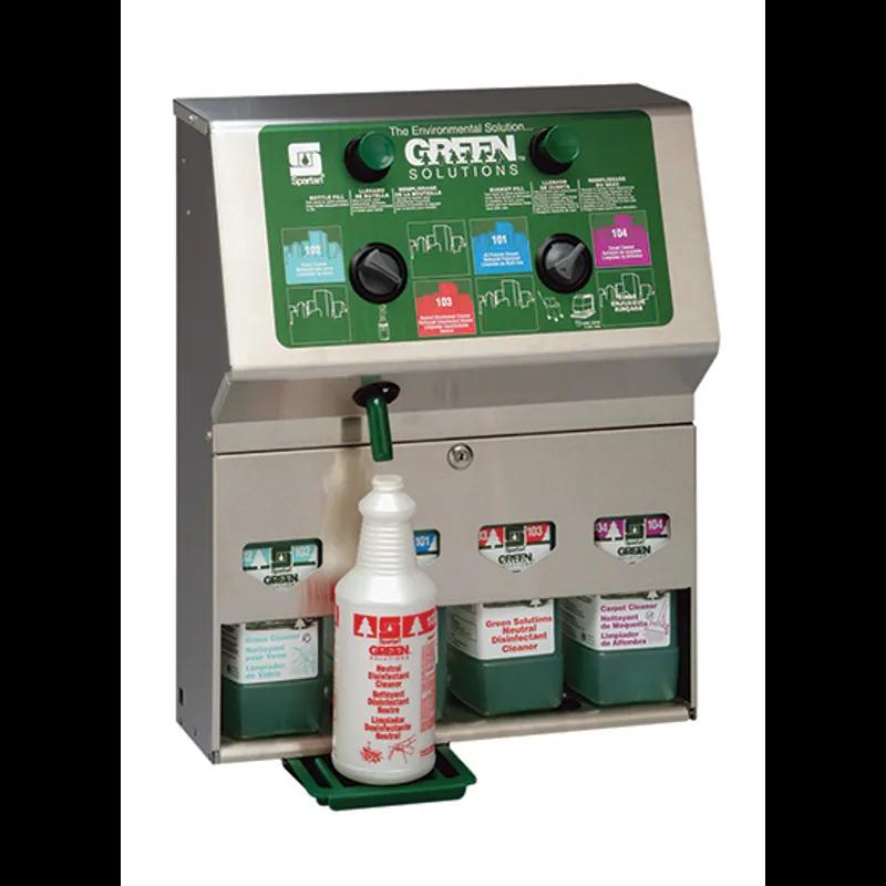 Green Solutions® Dispenser Kit Silver Dial Lockable 1/Each