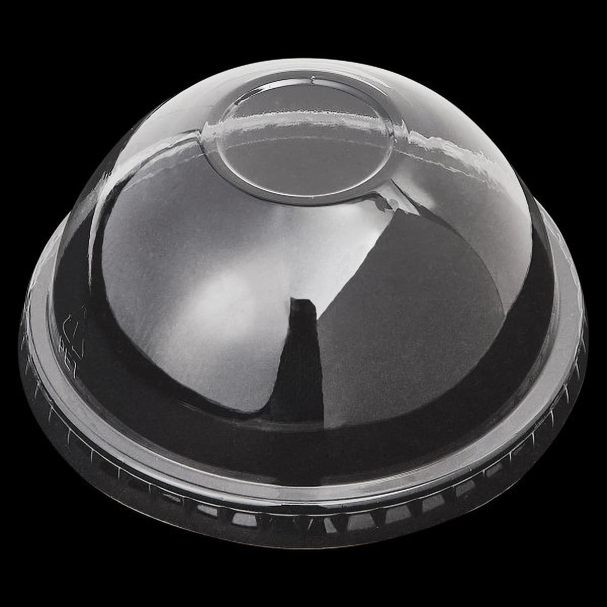 Victoria Bay Lid Dome 98MM PET Clear For Cup No Hole 100 Count/Pack 10 Packs/Case 1000 Count/Case