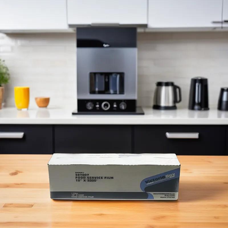 Victoria Bay Cling Film Roll 18IN X3000FT Plastic Clear 1/Roll