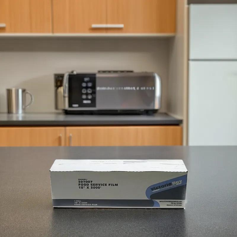 Victoria Bay Cling Film Roll 18IN X3000FT Plastic Clear 1/Roll