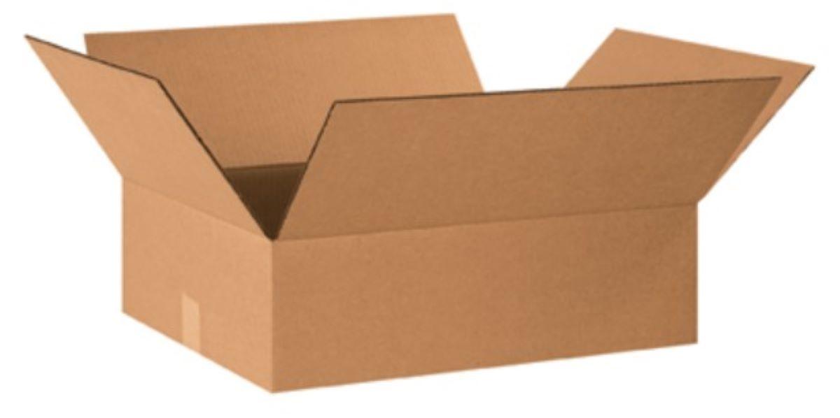 Regular Slotted Container (RSC) 20X16X6 IN Kraft Corrugated Cardboard 32ECT 1/Each