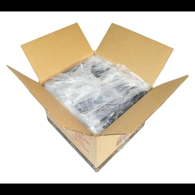 Knife PP Black Medium Weight Individually Wrapped 1000/Case