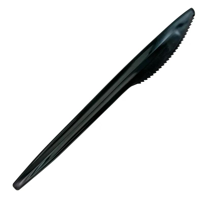 Knife PP Black Medium Weight Individually Wrapped 1000/Case