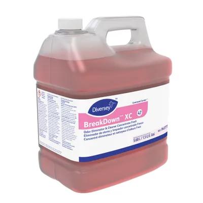 BreakDown XC Odor Eliminator Fresh Scent Red Liquid Concentrate 1.5 GAL For Command Center Dispenser 2/Case