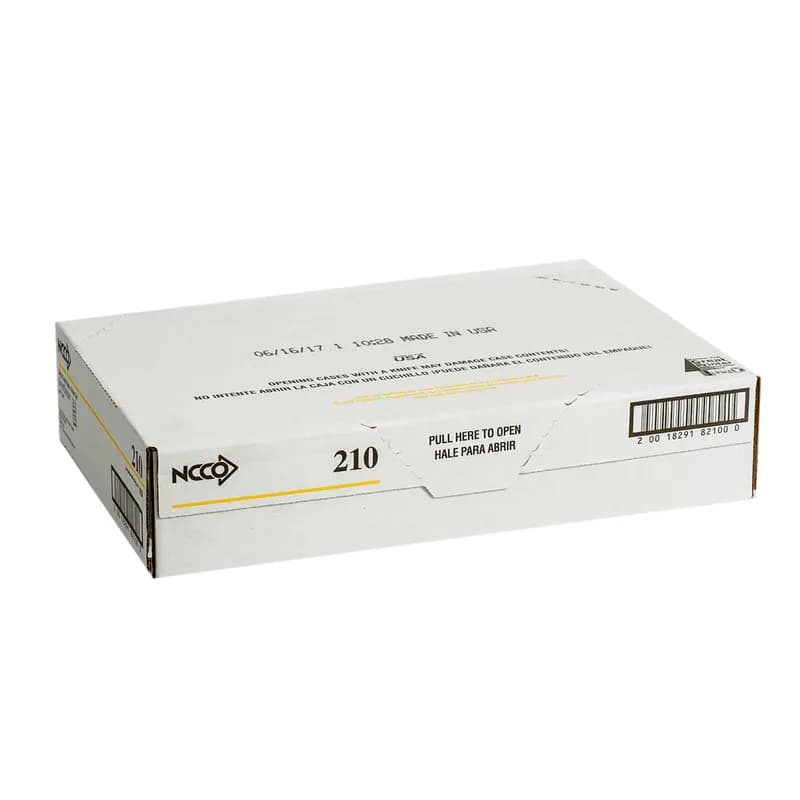 Guest Check 5.438X3.313 IN Green 1-Part 100 Count/Pack 100 Count/Case