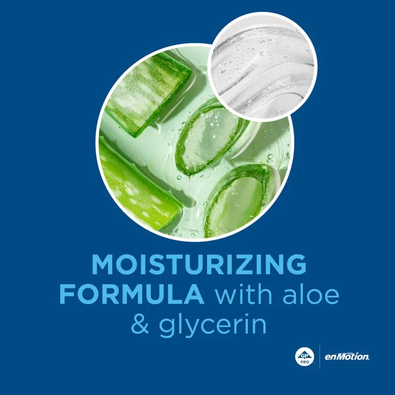 enMotion® Hand Soap Foam 1200 mL Tranquil Aloe Green Moisturizing 2/Case