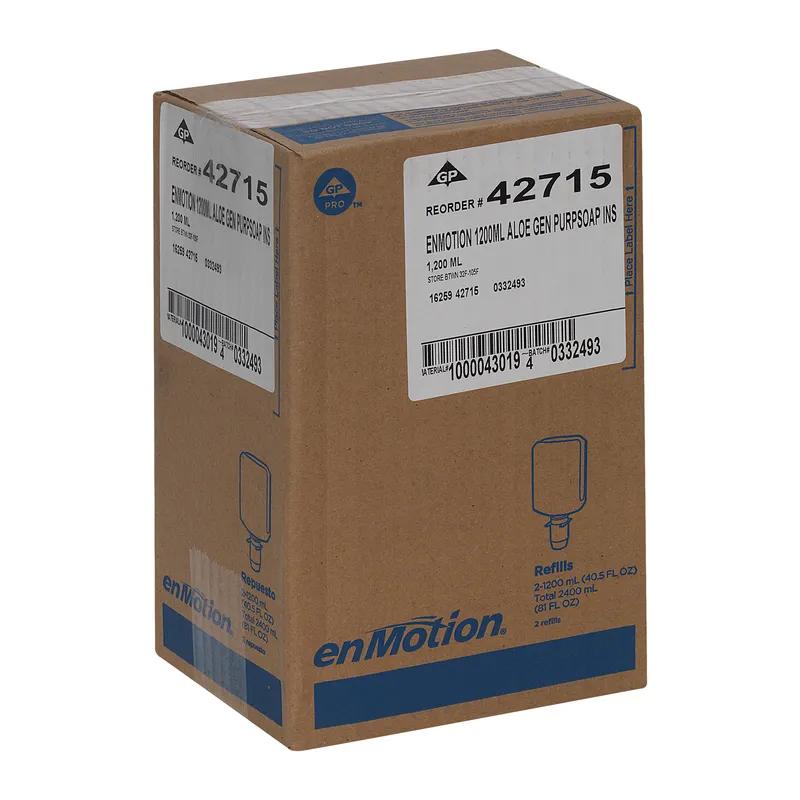 enMotion® Hand Soap Foam 1200 mL Tranquil Aloe Green Moisturizing 2/Case