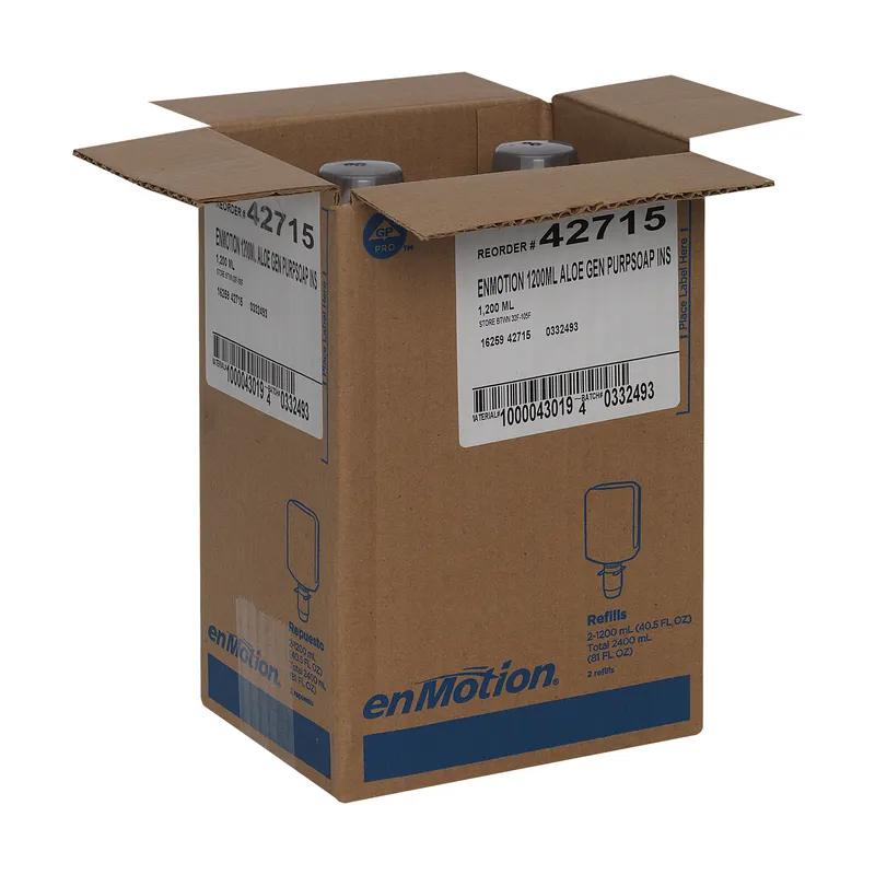 enMotion® Hand Soap Foam 1200 mL Tranquil Aloe Green Moisturizing 2/Case