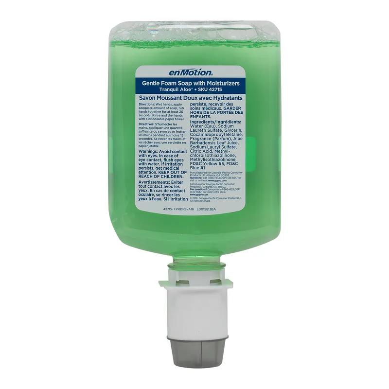 enMotion® Hand Soap Foam 1200 mL Tranquil Aloe Green Moisturizing 2/Case