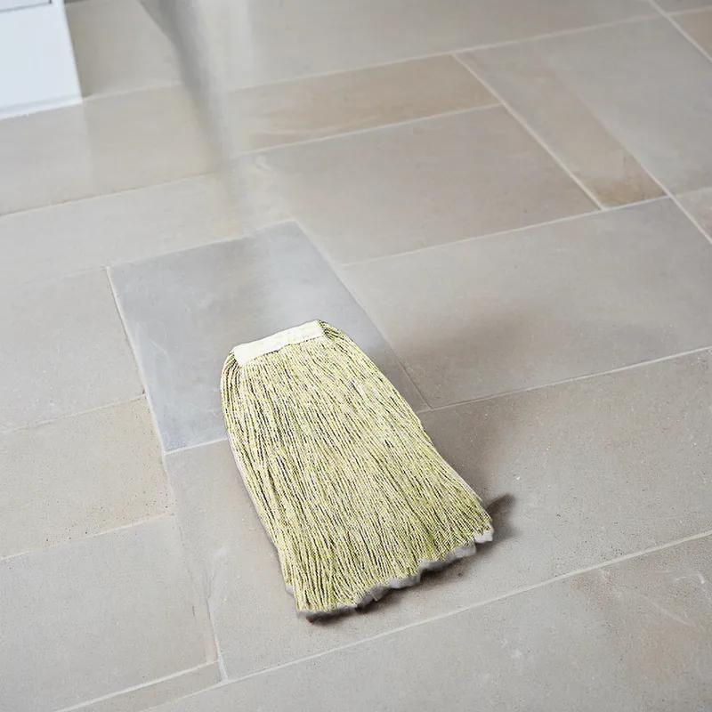 Mop Head #16 White Rayon 4PLY Cut End 12/Case