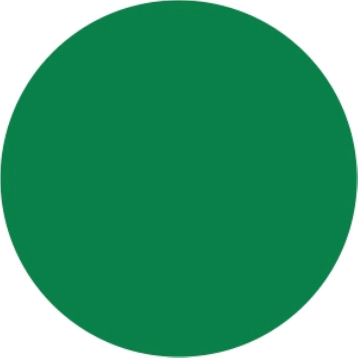 Blank Expiration Label 1 IN Green Circle All Temperature Permanent 1000 Count/Roll 12 Rolls/Case 12000 Count/Case