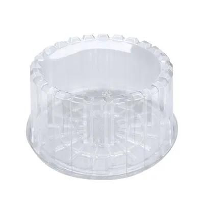 Cake Container & Lid Combo With High Dome Lid 9X4.5 IN HIPS OPS Clear Round 90/Case