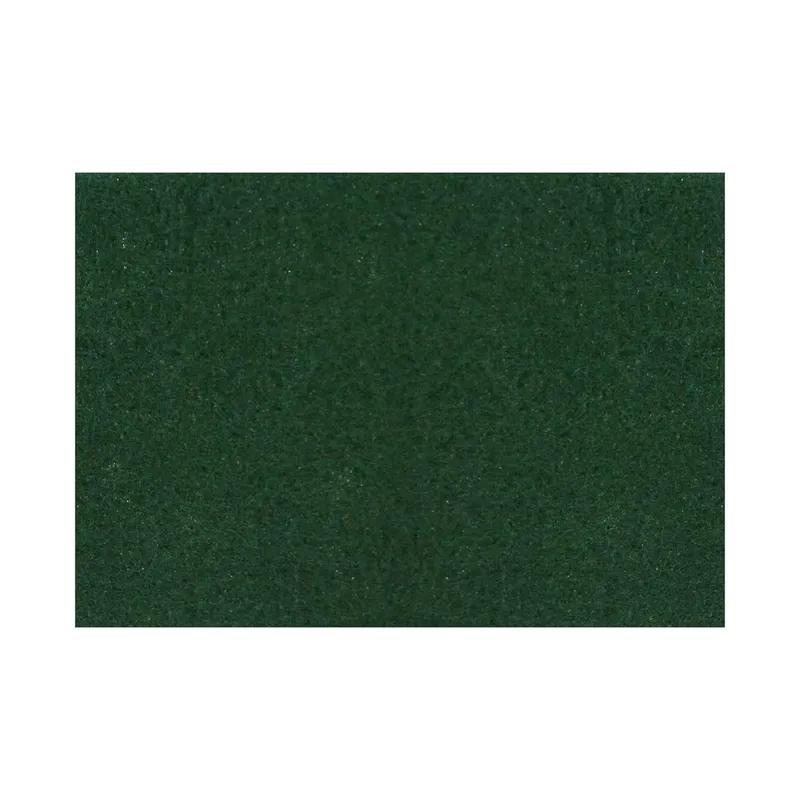 Scrubbing Pad 28X14 IN Green Synthetic Fiber 5/Case
