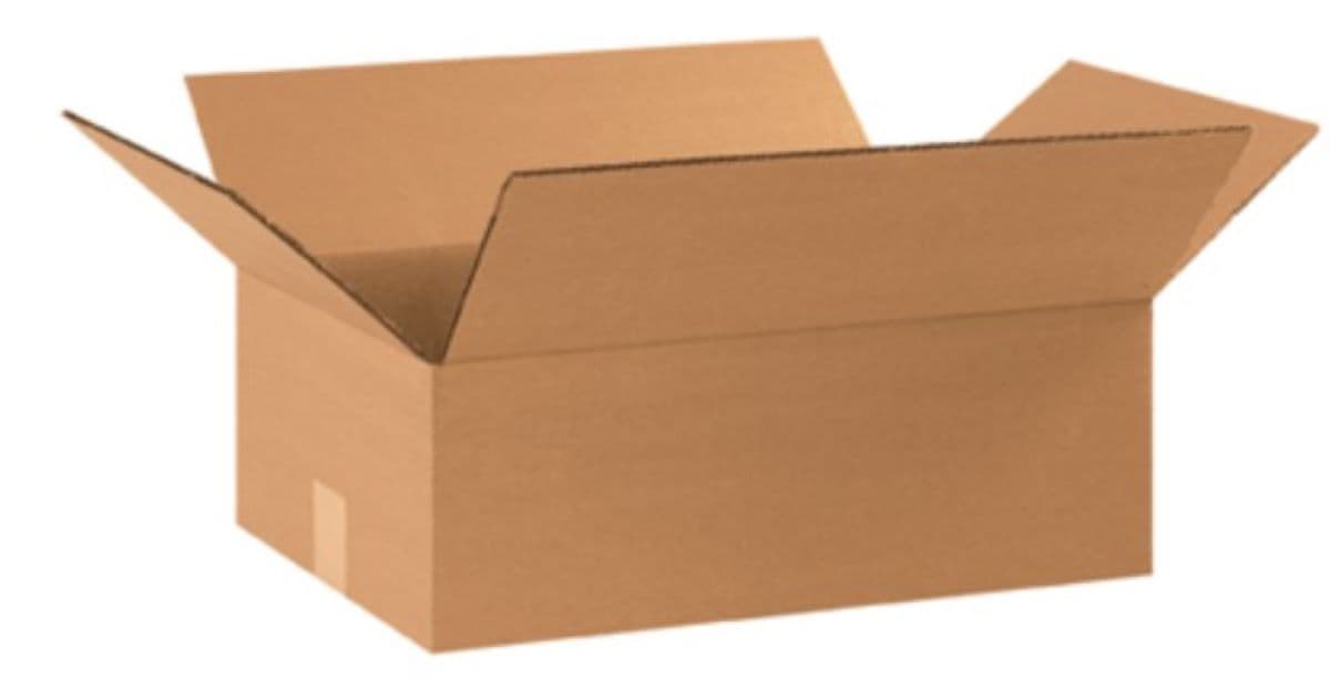 Regular Slotted Container (RSC) 17.25X11.25X6 IN Kraft Corrugated Cardboard 1/Each
