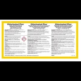 Chlorinated Plus Product Label Paper 1/Each