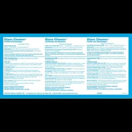 Glass Cleaner Product Label Paper 1/Each