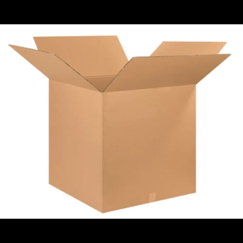Regular Slotted Container (RSC) 26X26X26 IN Kraft Corrugated Cardboard 32ECT 10 Count/Bundle