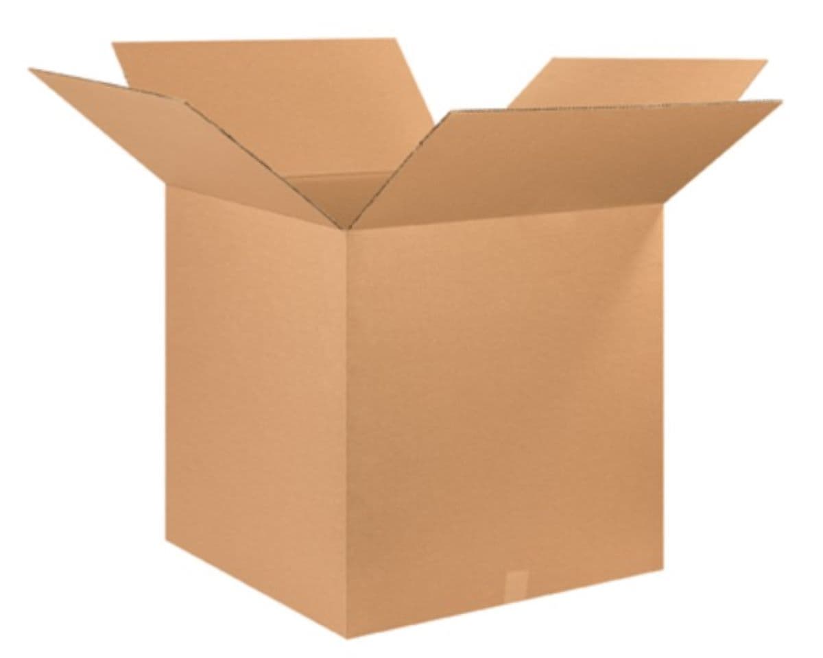 Regular Slotted Container (RSC) 26X26X26 IN Kraft Corrugated Cardboard 32ECT 10 Count/Bundle