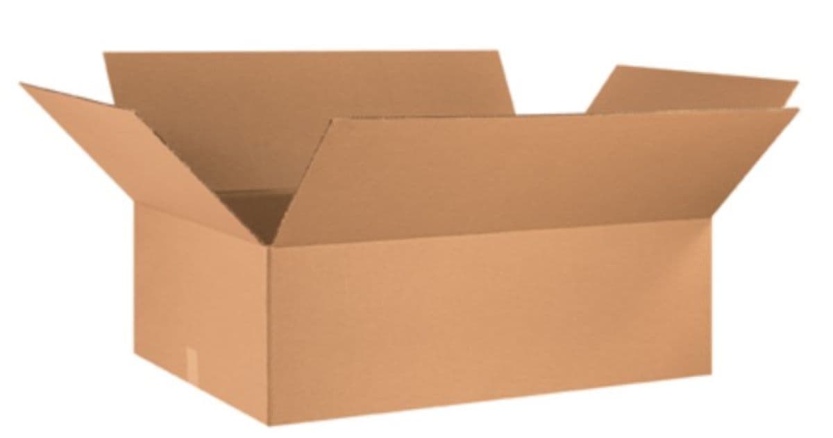 Regular Slotted Container (RSC) 36X24X12 IN Kraft Corrugated Cardboard 32ECT 1/Each