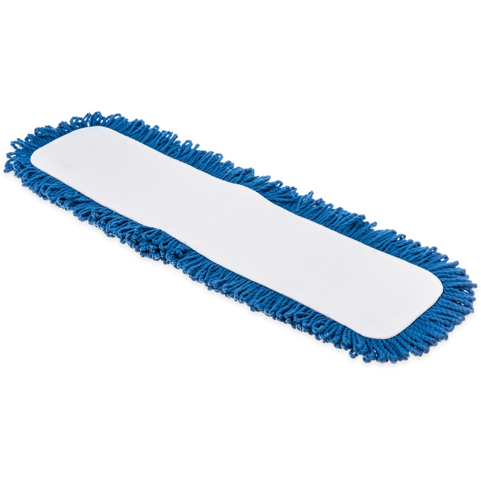 Mop Pad 24X5.50X0.25 IN Blue Polyester Polyimide Blend 1/Each