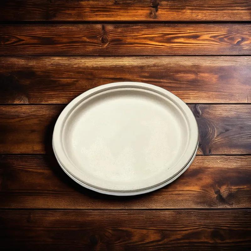 Serving Tray Base 9X12 IN Pulp Fiber Kraft Oval 500/Case