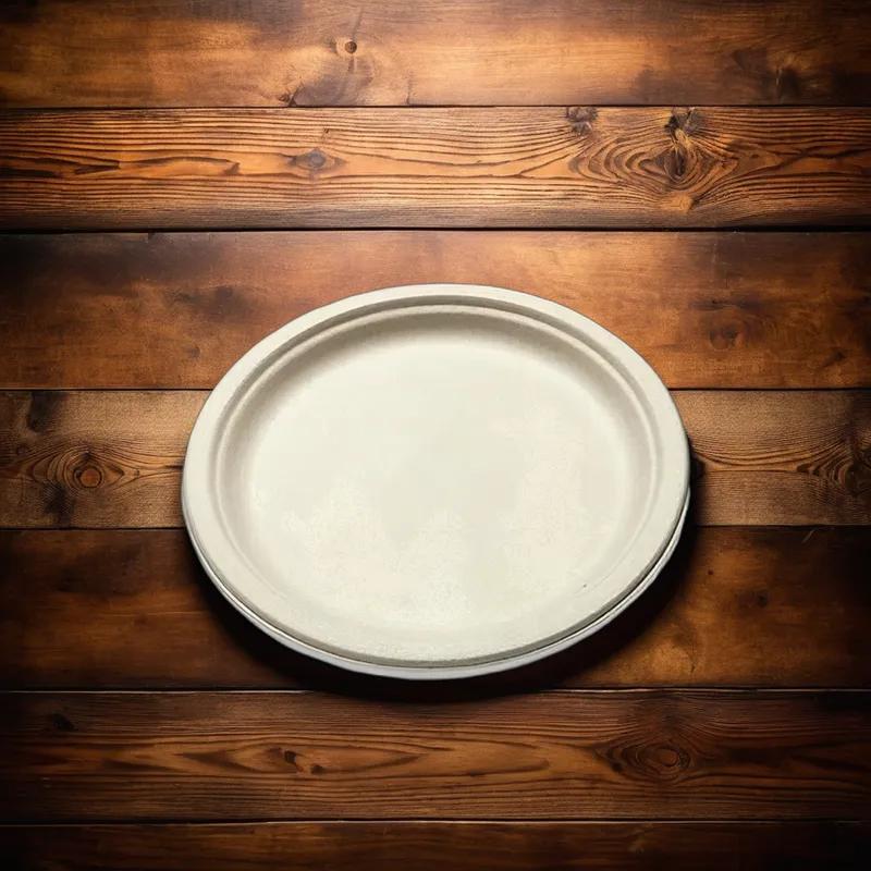 Serving Tray Base 9X12 IN Pulp Fiber Kraft Oval 500/Case