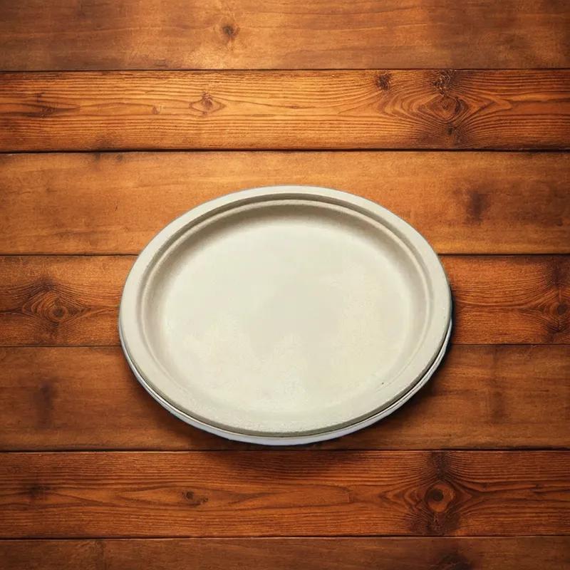 Serving Tray Base 9X12 IN Pulp Fiber Kraft Oval 500/Case