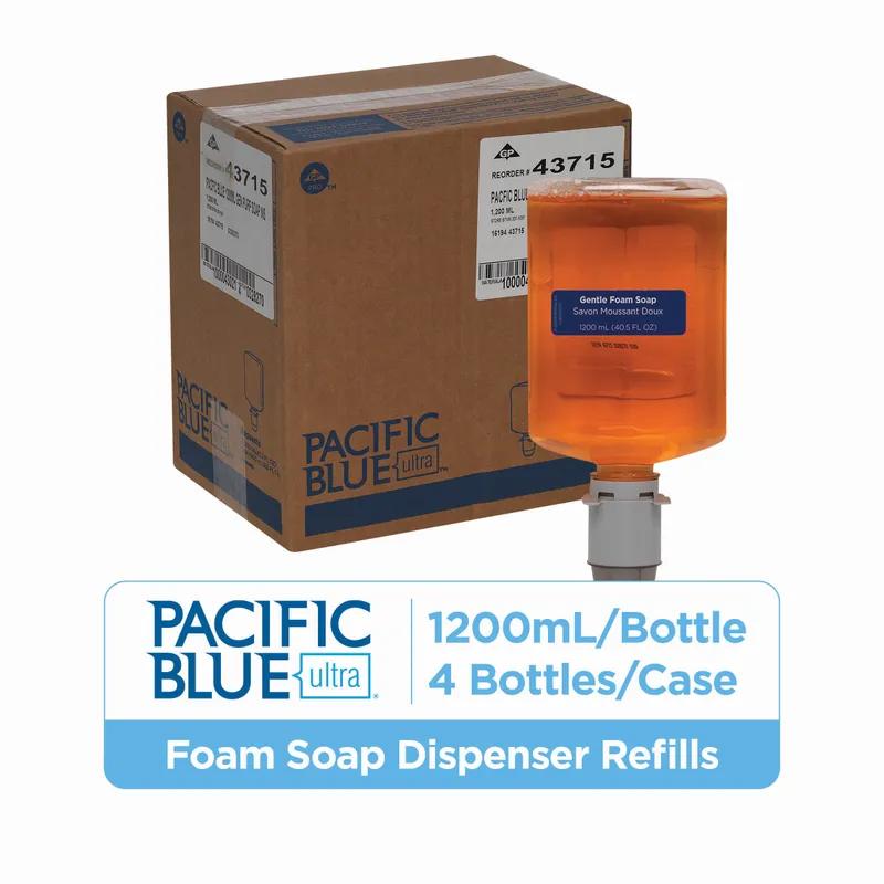 Pacific Blue Ultra™ Hand Soap Foam 1200 mL Pacific Citrus Orange Manual Gentle 4/Case