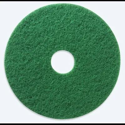 Scrubbing Pad 17 IN Green Polyester Fiber 5/Case