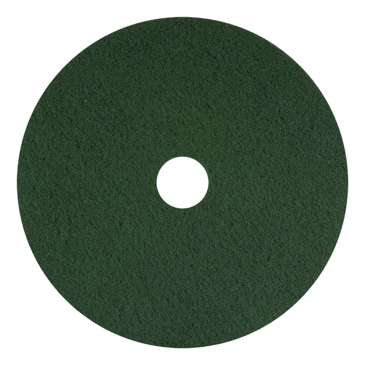 Scrubbing Pad 17 IN Green Polyester Fiber 5/Case