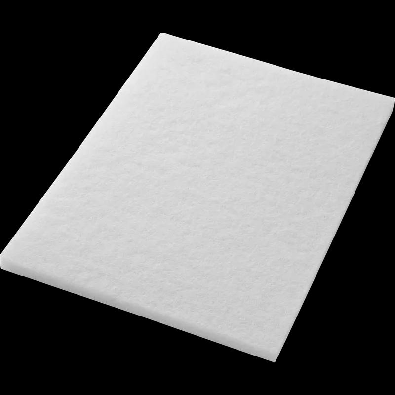 Polishing Pad 20X14 IN White 5/Case