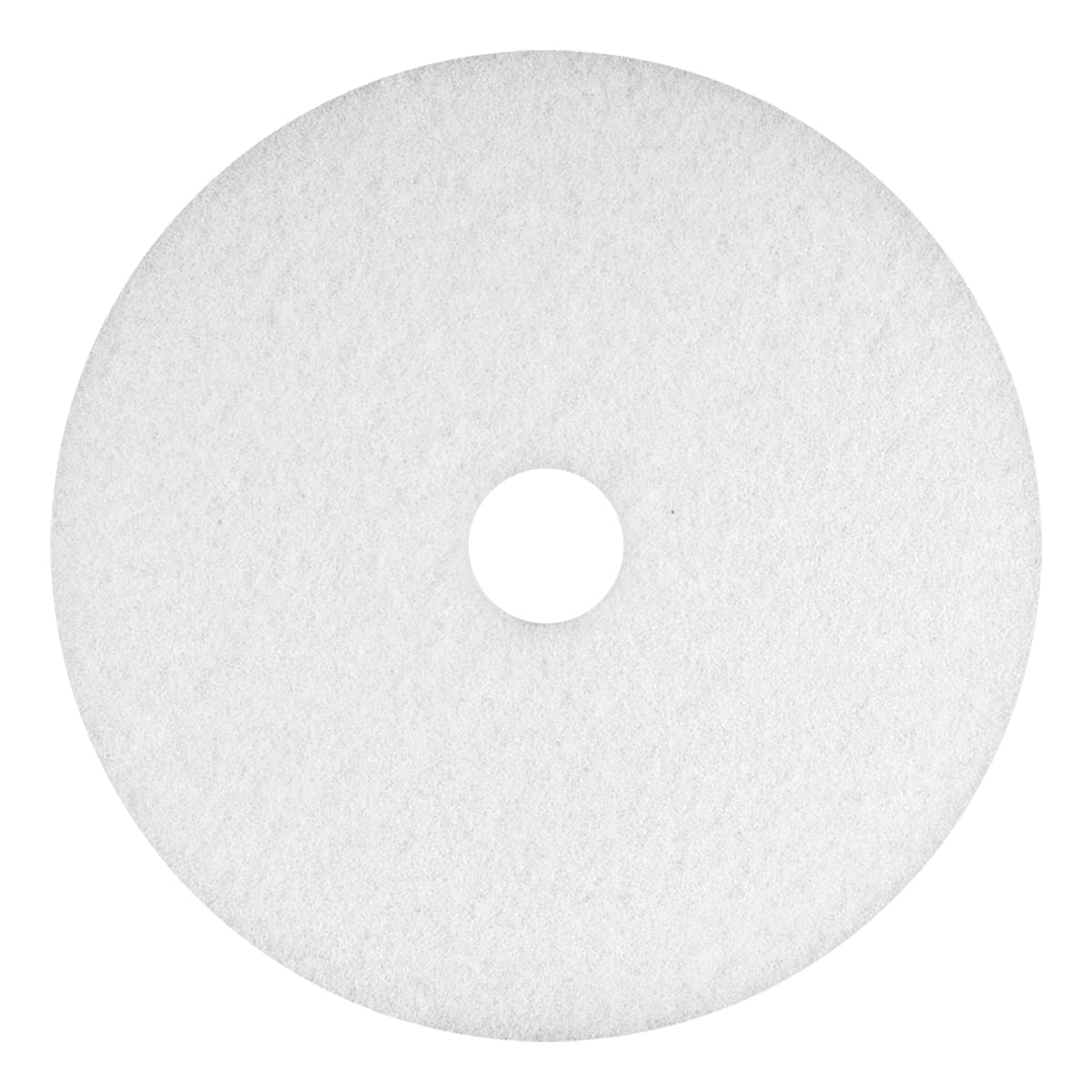 Polishing Pad 20 IN White Polyester Fiber 5/Case