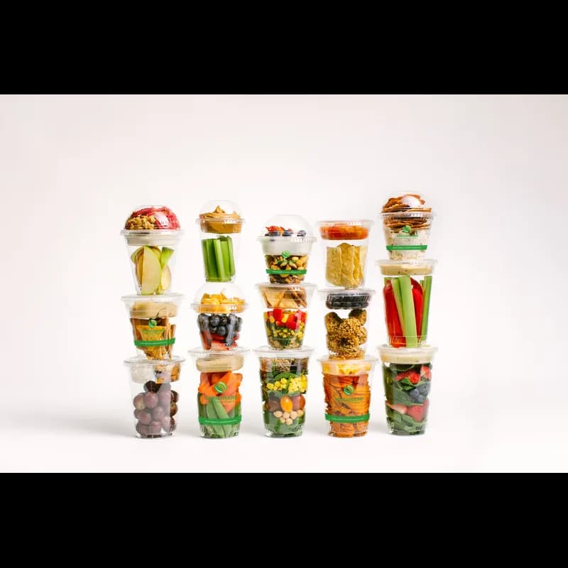 Greenware® Lid Flat 3.8X0.3 IN PLA Clear For 12-20 OZ Cold Cup No Hole 1000/Case