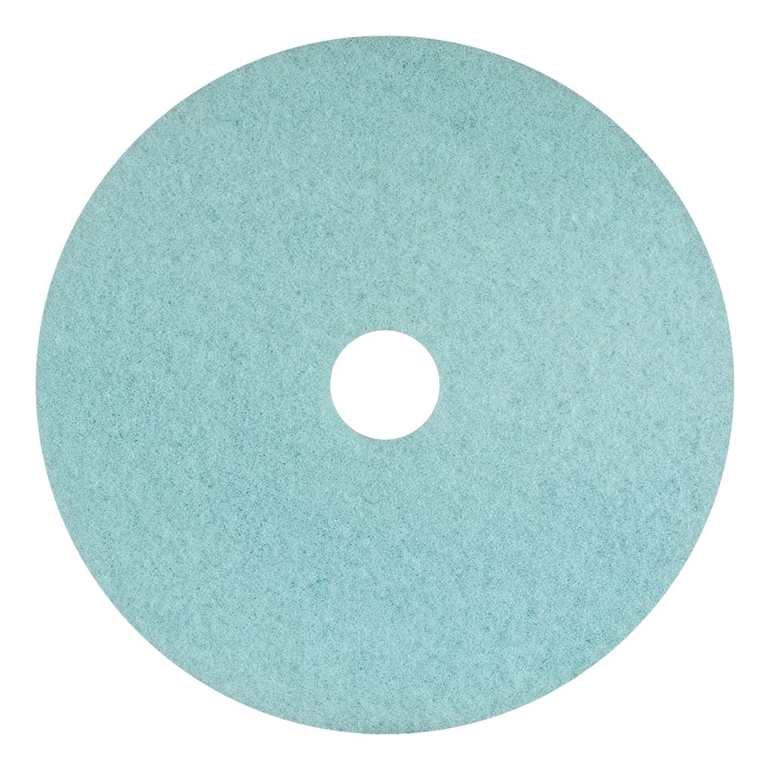 Luster Lite Ultra High Speed (UHS) Burnishing 27 IN Blue Polyester Fiber 5/Case