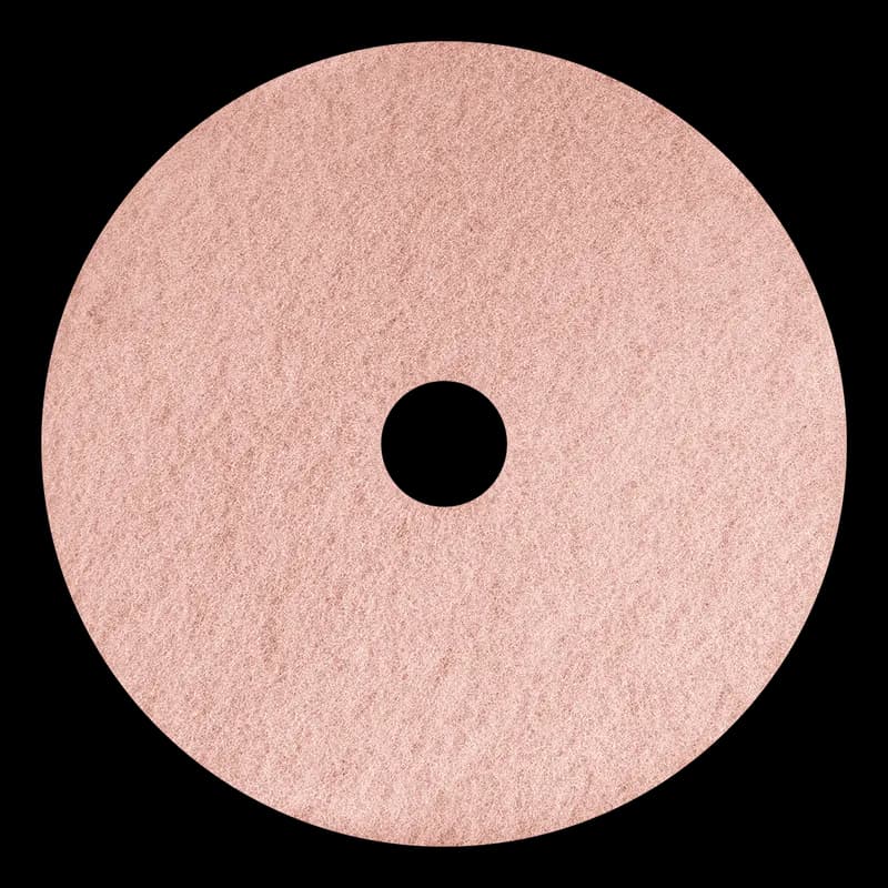 Full Cycle® Scrubbing Pad 20 IN Pink Polyester Fiber 5/Case