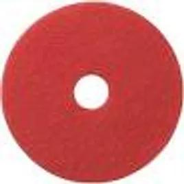 Buffing Pad 14 IN Red Polyester Fiber 5/Case