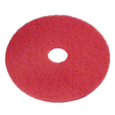 Buffing Pad 20 IN Red Polyester Fiber 5/Case