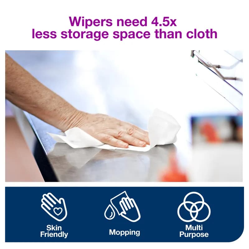 Tork Roll Paper Wiper W2 15.2X9.8 IN 380 FT 1PLY White Centerfeed Refill 300 Sheets/Roll 2 Rolls/Case 600 Sheets/Case