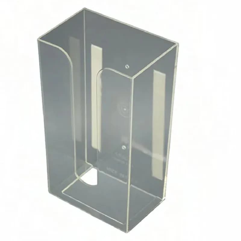 Safety Zone® Glove Rack Dispenser Clear Acrylic 1/Each