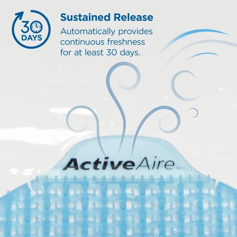 ActiveAire® Urinal Screen Coastal Breeze Blue Plastic Deodorizer 12/Case