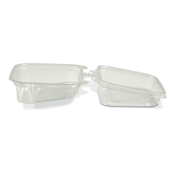 Crystal Seal® reFresh® Take-Out Container Hinged With Dome Lid 6.88X5.75X2.68 IN PET Clear Rectangle Tall 200/Case