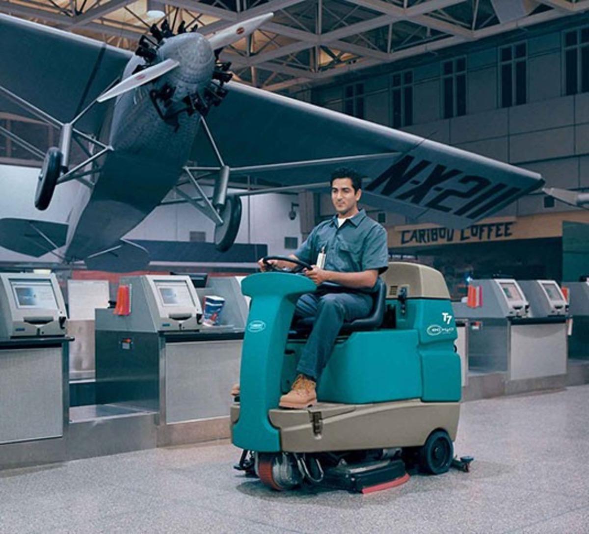 T7-800 Floor Scrubber Ride-On 1/Each